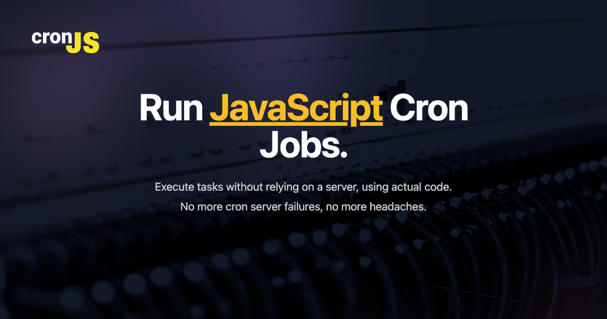 cronjobs.run - Cloud Cron Job Scheduler | Run Multi-Language Cron Jobs ...